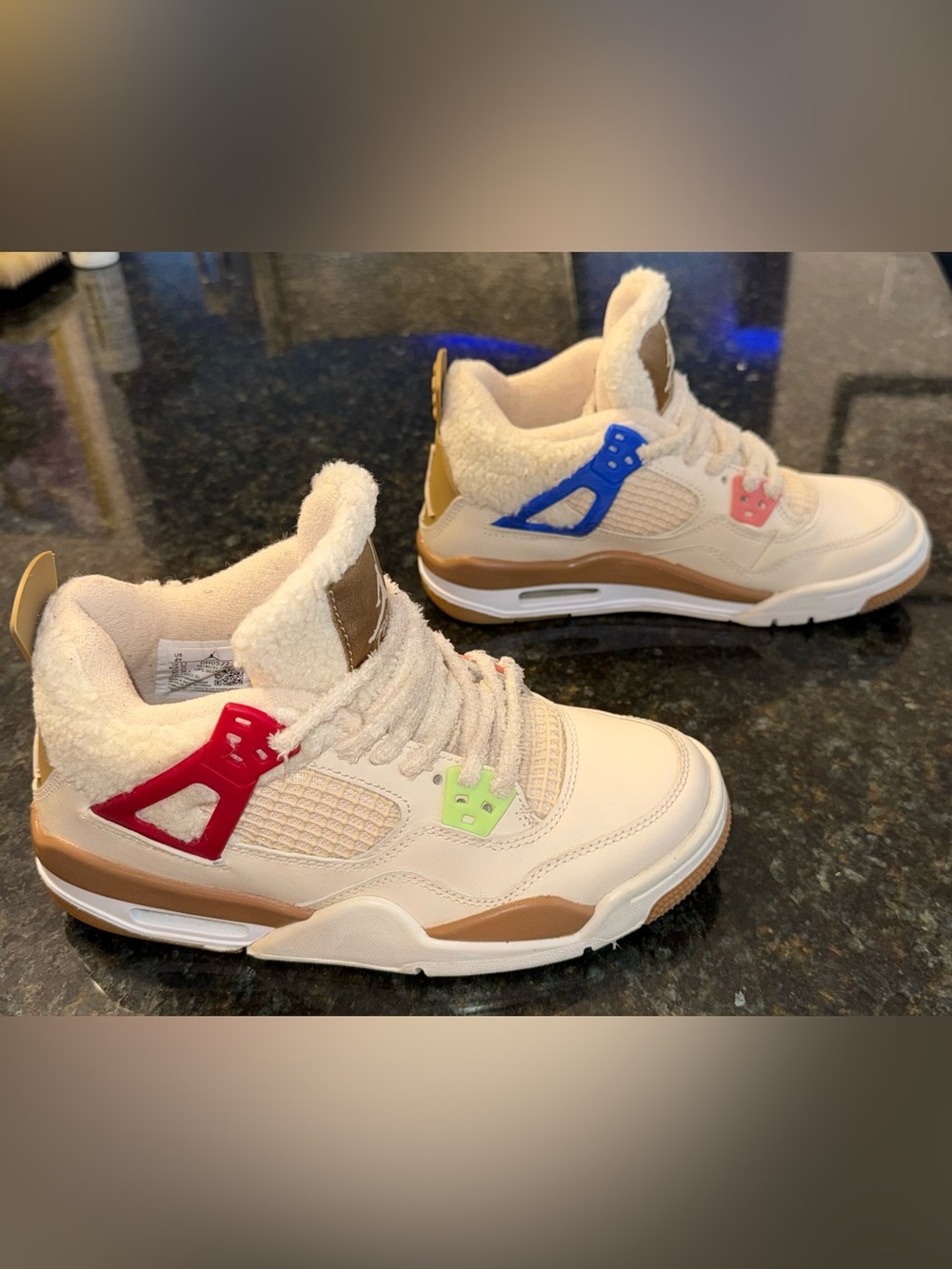 Air Jordan 4 “Where the Wild Things Are” size 4Y VNDS (Very Near Deadstock)